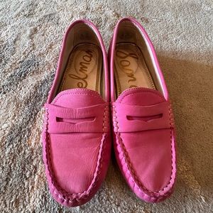 Sam Edelman pink loafers